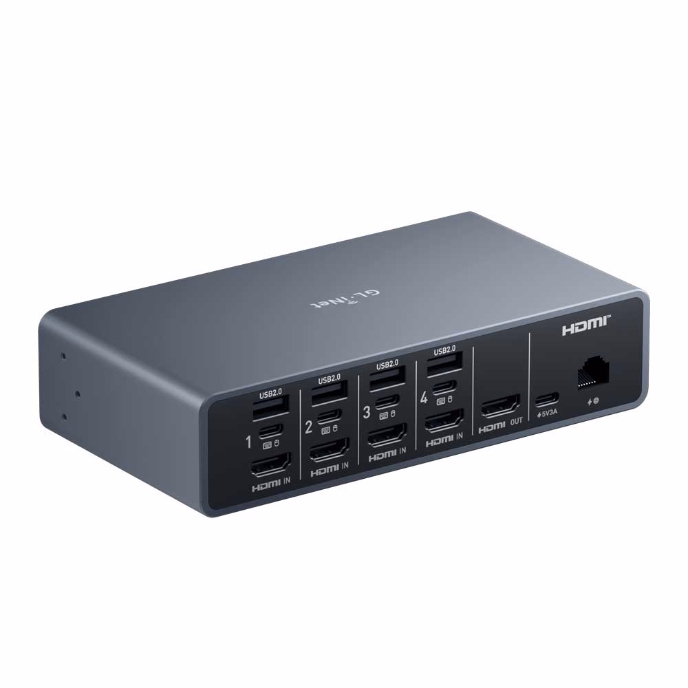 Remote KVM 4 Cổng PoE GL.iNet Comet X (GL-RM4PE)