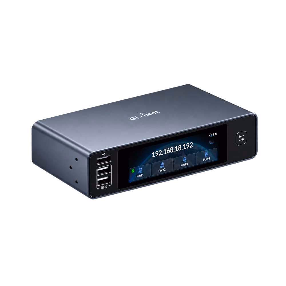 Remote KVM 4 Cổng PoE GL.iNet Comet X (GL-RM4PE)